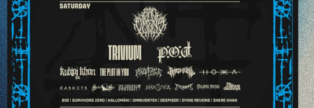 Οι Trivium ανακοίνωσαν ημερομηνίες ευρωπαϊκής περιοδείας