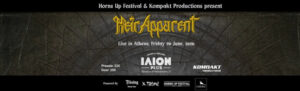Heir Apparent Live στην Αθήνα | Metal Territory
