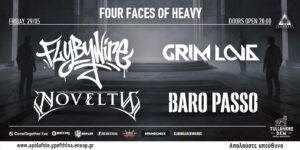Four Faces of Heavy: Το Black Temple φιλοξενεί τους FlyByWire, Grim Love, Novelty και Baro Passo