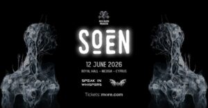Οι SOEN για πρώτη φορά στην Κύπρο μαζί με τους Speak In Whispers και O’Kazen | Metal Territory