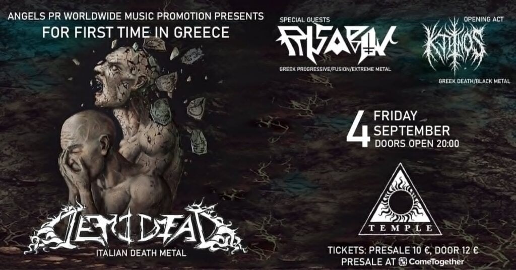 Οι Ιταλοί DEMIDEAD live στην Αθήνα