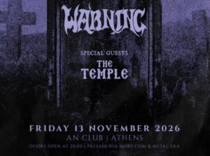 Warning στο An Club: Η επιστροφή που περίμενε το doom metal