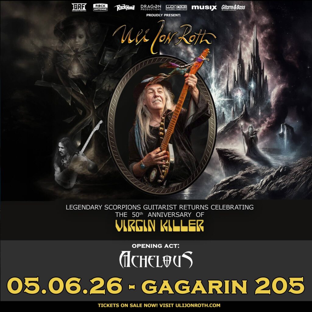 Ο Uli Jon Roth Live στην Αθήνα με opening act τους Achelous | Metal Territory