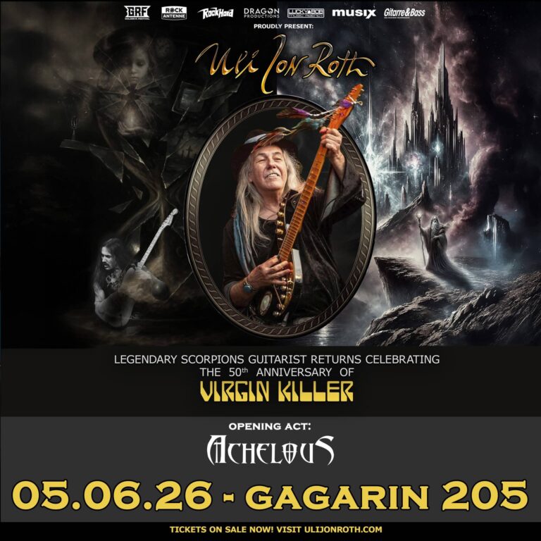 Ο Uli Jon Roth Live στην Αθήνα με opening act τους Achelous | Metal Territory