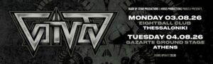 VOIVOD – Ο Eric “E‑Force” Forrest στη θέση του Snake για τις καλοκαιρινές εμφανίσεις σε Θεσσαλονίκη & Αθήνα | Metal Territory