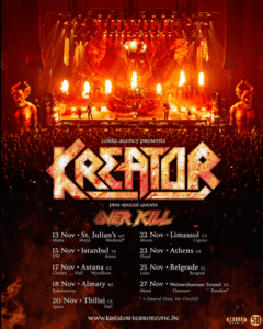 Kreator & Overkill – Live in Athens | Metal Territory