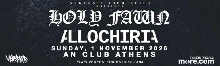 Holy Fawn + Allochiria – Live at An Club | Metal Territory