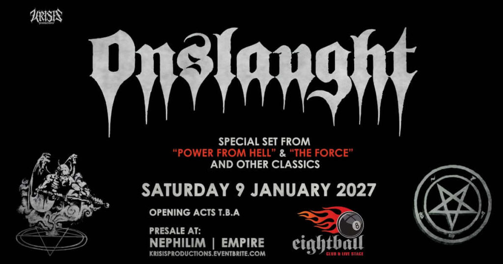 Onslaught – Live in Thessaloniki | Metal Territory