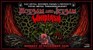 Flotsam & Jetsam και Whiplash στη Θεσσαλονίκη – Δύο thrash metal θρύλοι στο Eightball | Metal Territory