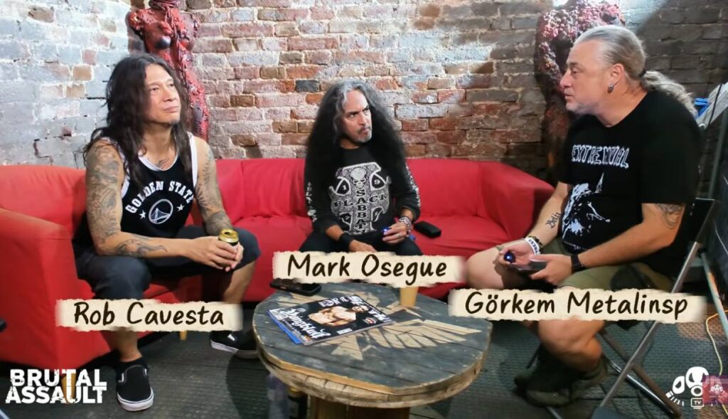 Ο Mark Osegueda λέει πως η συνεργασία με τον Kerry King είναι «αρκετά υπέροχη»