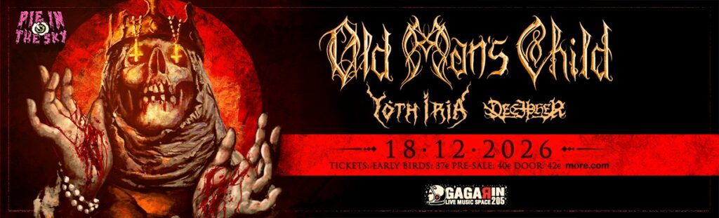 Old Man’s Child για Πρώτη Φορά στην Αθήνα με Yoth Iria & Decipher | Metal Territory