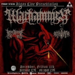 Warhammer - Algos live presentation στο Black Temple, Αθήνα