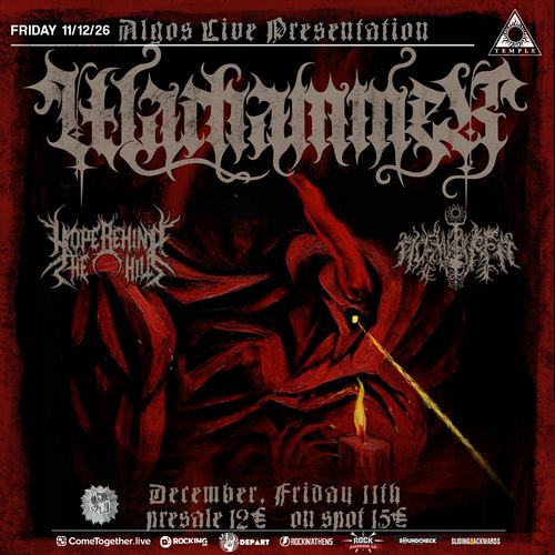 Warhammer - Algos live presentation στο Black Temple, Αθήνα