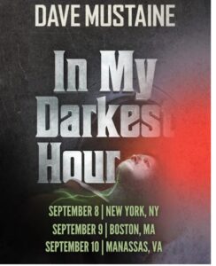 Dave Mustaine: Book tour για την αυτοβιογραφία «In My Darkest Hour» | Metal Territory