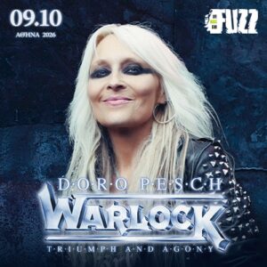 Doro Pesch live στο Fuzz Club Αθήνα 2026
