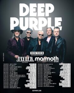 Αφίσα Deep Purple στο Arena 8888 της Σόφιας (29/09/2026)