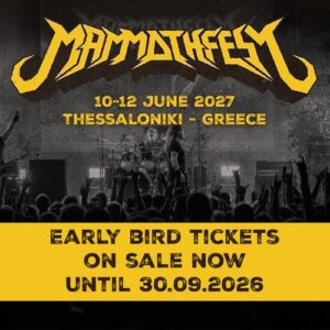MammothFest 2027 αφίσα Θεσσαλονίκη