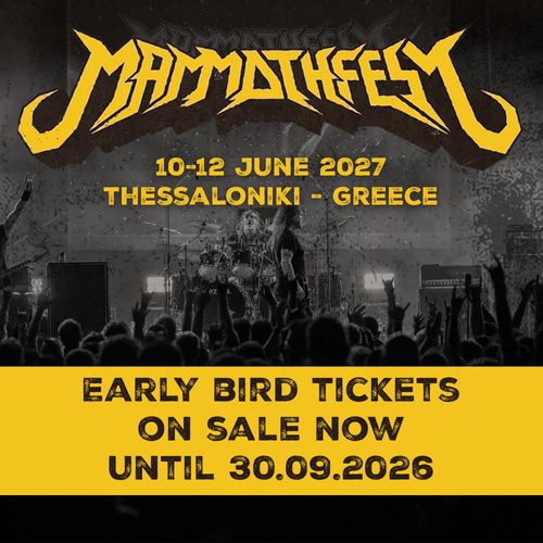 MammothFest 2027 αφίσα Θεσσαλονίκη