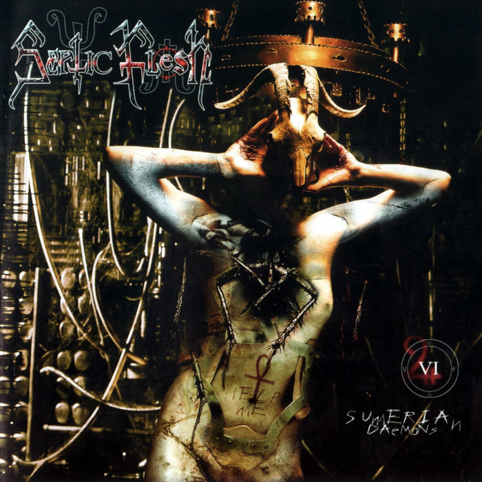 Εξώφυλλο του δίσκου Sumerian Daemons των Septicflesh