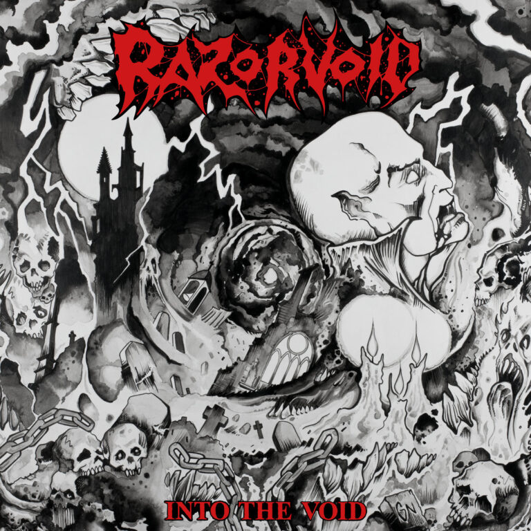Εξώφυλλο του δίσκου RAZORVOID – Into the Void