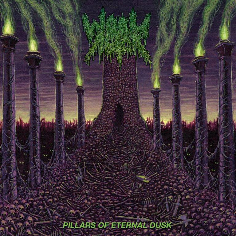 Worm Altar – Pillars of Eternal Dusk, εξώφυλλο δίσκου