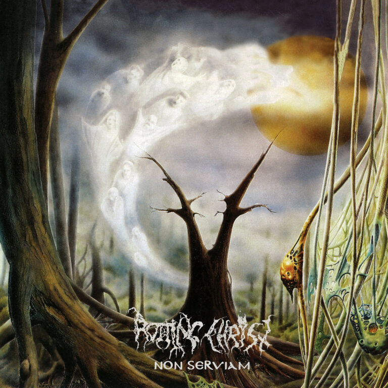 Το εξώφυλλο του «Non Serviam» (1994) των Rotting Christ