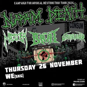 Napalm Death: Live στο WE (Θεσσαλονίκη) | Metal Territory