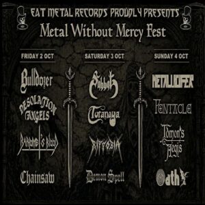 Metal Without Mercy Festival 2026 αφίσα