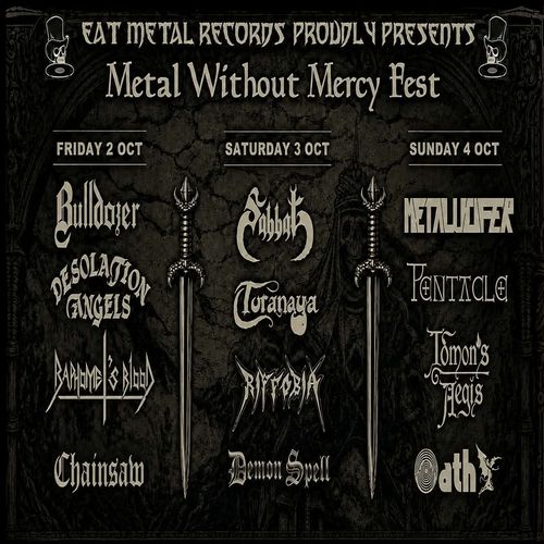 Metal Without Mercy Festival 2026 αφίσα