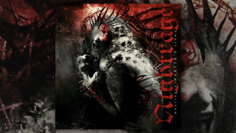 Το εξώφυλλο του «Wearing a Martyr's Crown» των Nightrage