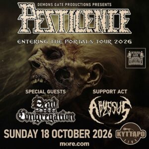 Pestilence live στην Αθήνα 2026