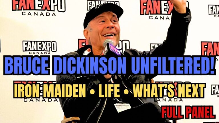 Bruce Dickinson: το panel του στο Fan Expo Canada