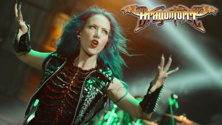 Στιγμιότυπο από το επίσημο βίντεο των DragonForce για το «Hunger of the Beast»