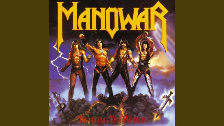 Εξώφυλλο του δίσκου Fighting the World των Manowar
