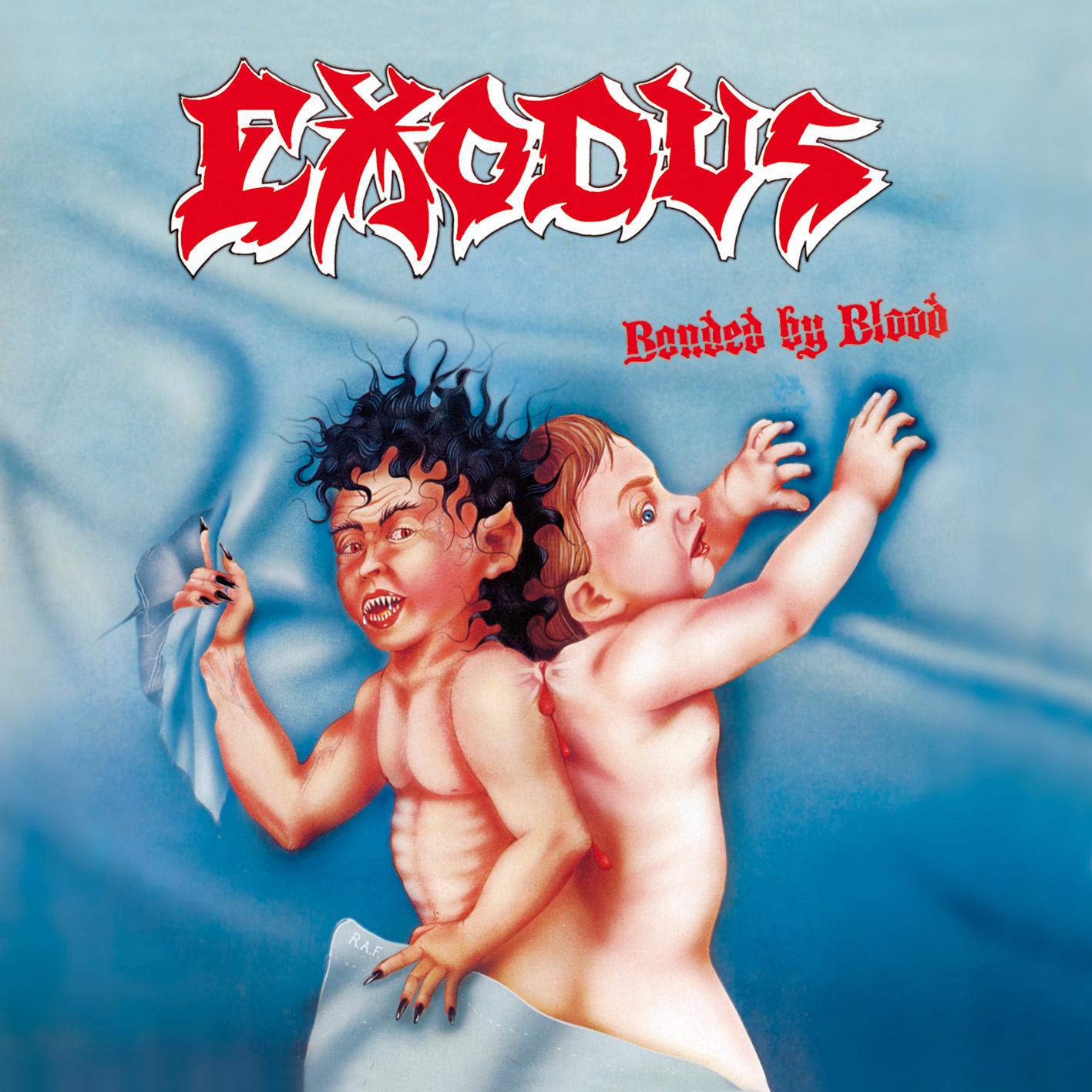 Εξώφυλλο του «Bonded by Blood» των Exodus (1985)