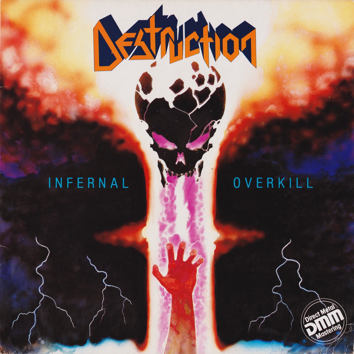 Εξώφυλλο του «Infernal Overkill» των Destruction (1985)