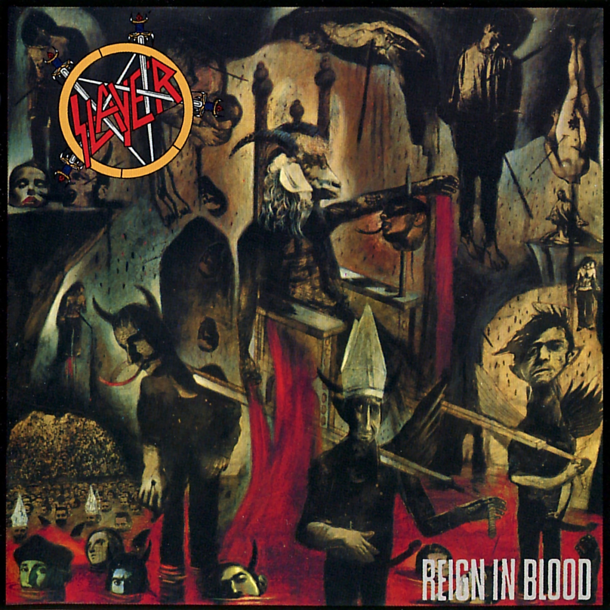 Εξώφυλλο του «Reign in Blood» των Slayer (1986)
