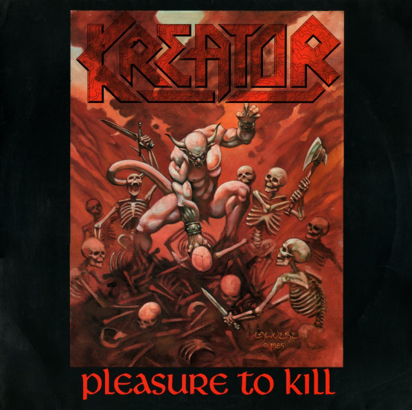 Εξώφυλλο του «Pleasure to Kill» των Kreator (1986)