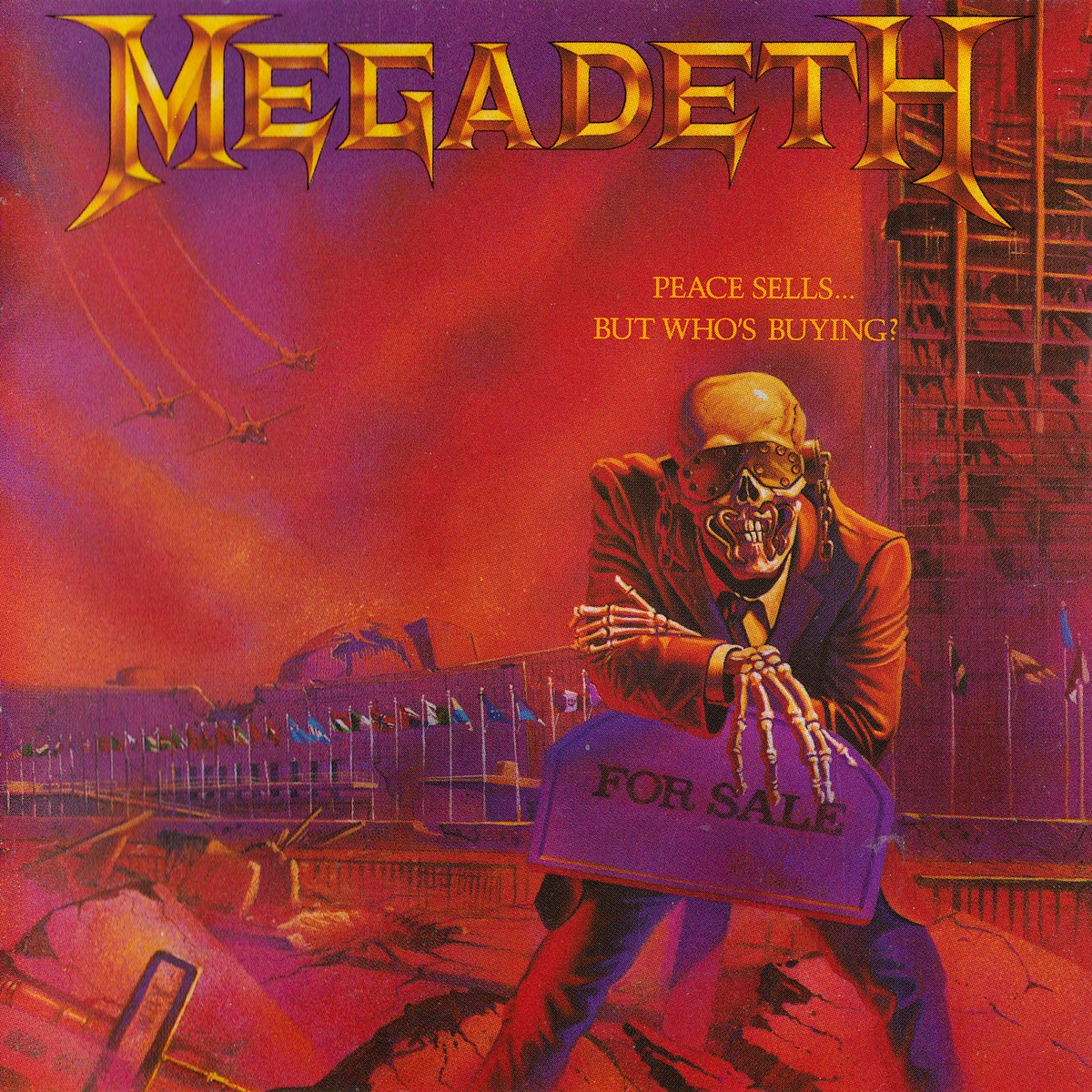 Εξώφυλλο του «Peace Sells... but Who's Buying?» των Megadeth (1986)