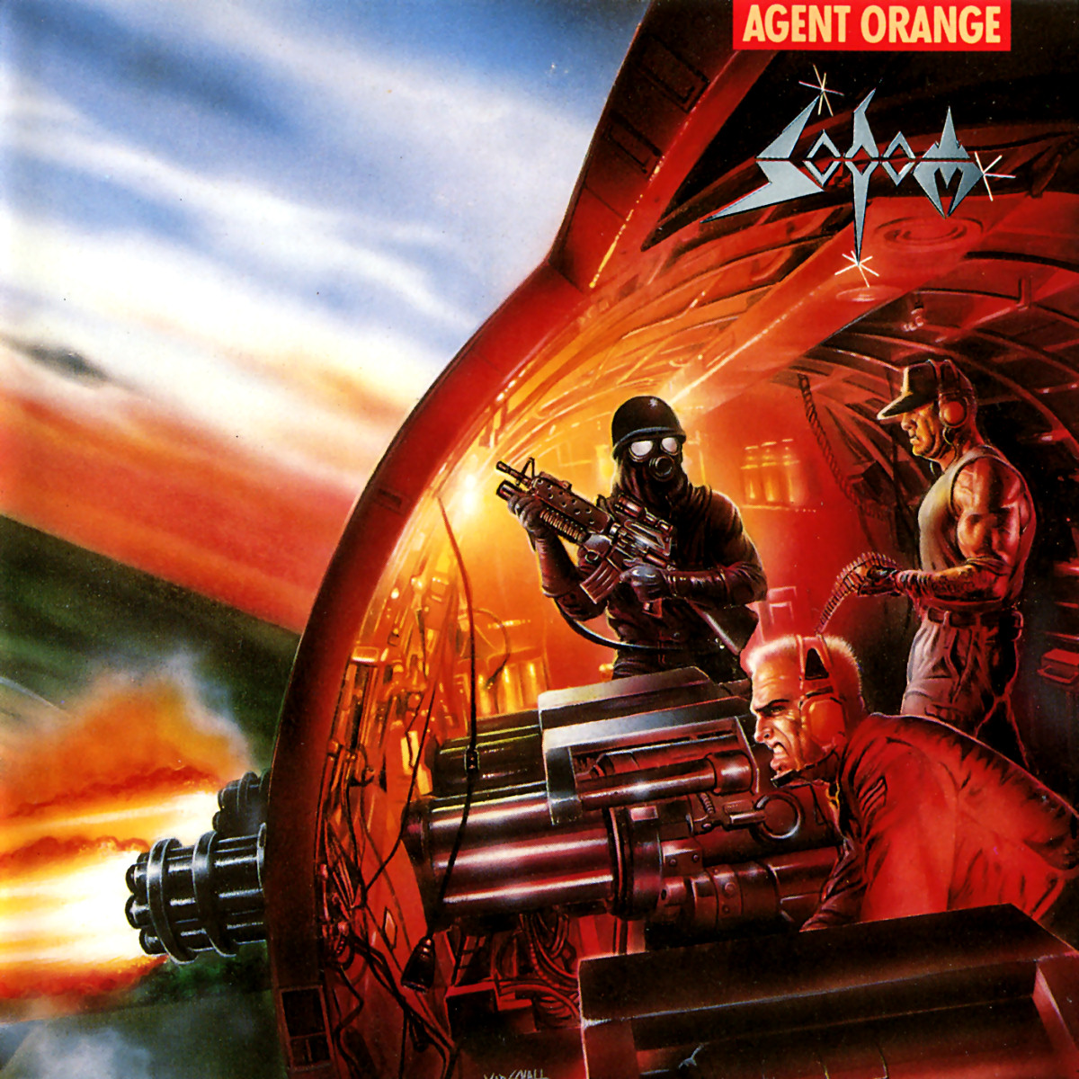 Εξώφυλλο του «Agent Orange» των Sodom (1989)