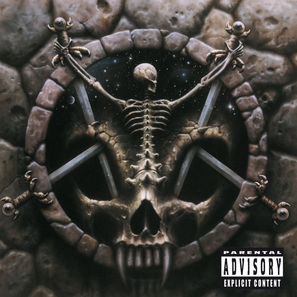 Εξώφυλλο του δίσκου Divine Intervention των Slayer