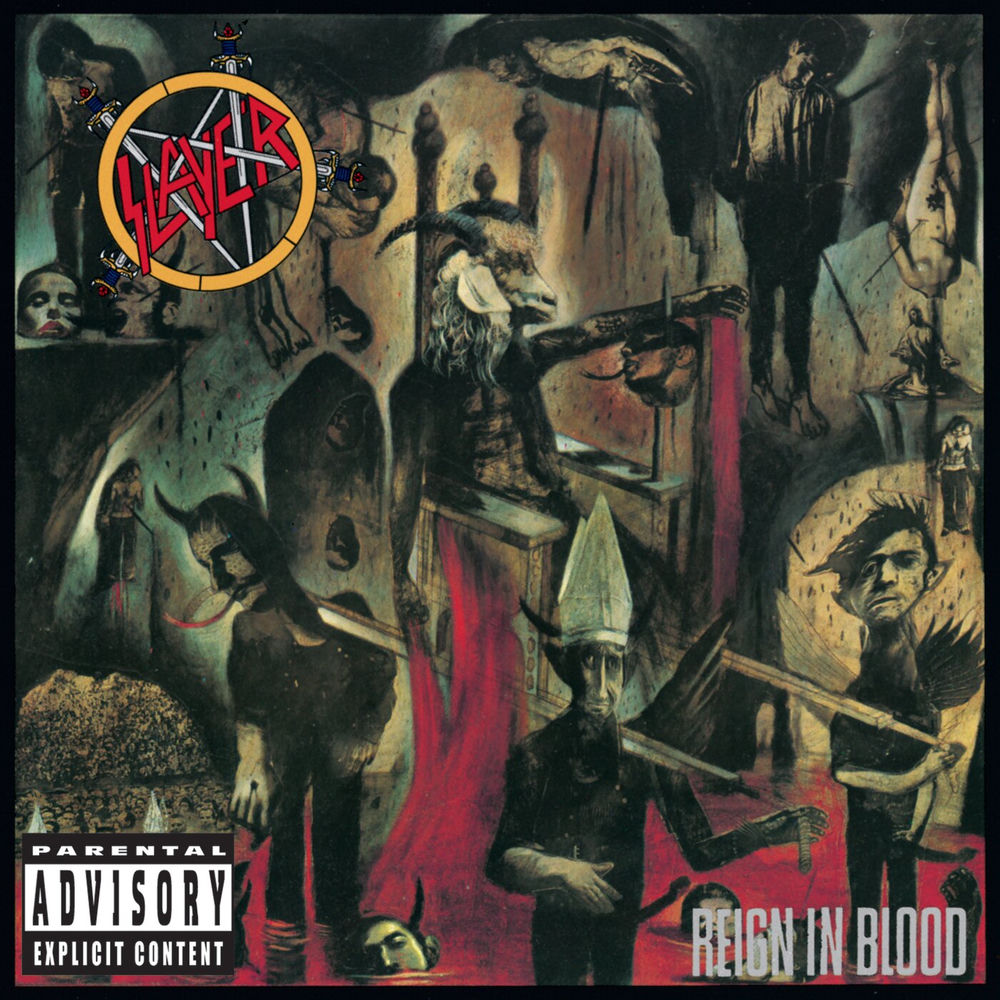 Εξώφυλλο του δίσκου Reign in Blood των Slayer