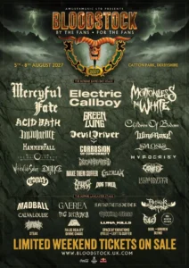 Bloodstock Open Air 2027, Catton Park, Derbyshire