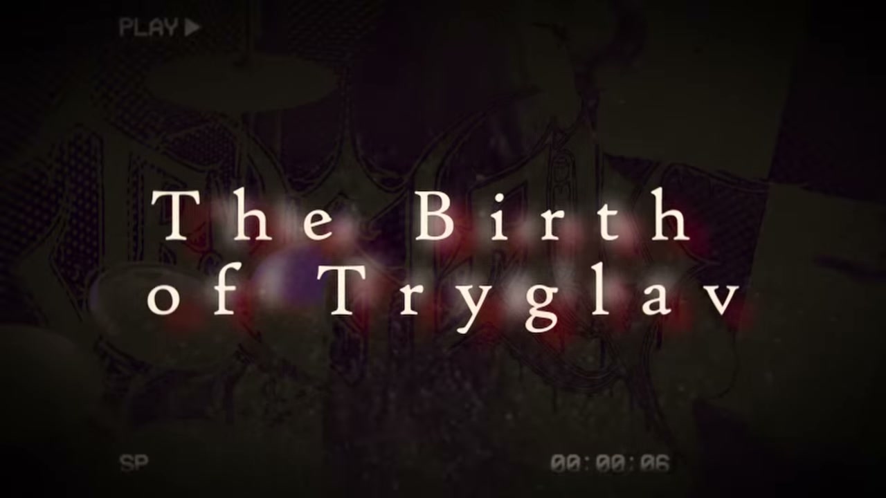 Κάρτα κεφαλαίου «The Birth of Tryglav» από το ντοκιμαντέρ για τους Tryglav