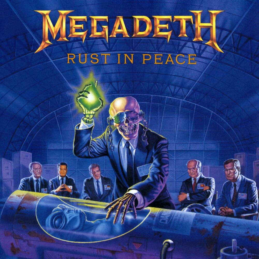 Εξώφυλλο του δίσκου Rust in Peace των Megadeth