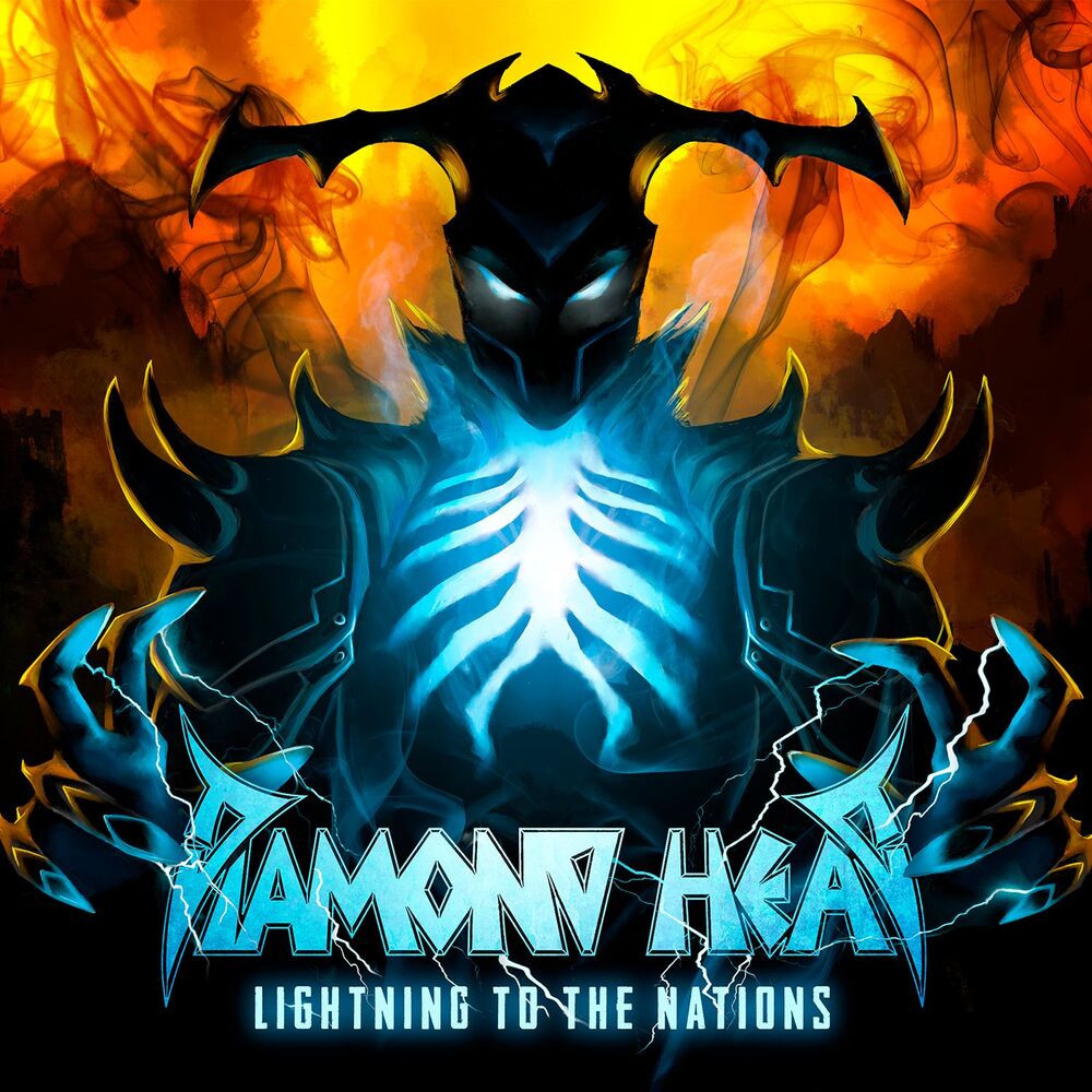 Εξώφυλλο του δίσκου Lightning to the Nations των Diamond Head