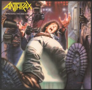 Εξώφυλλο του δίσκου Spreading the Disease των Anthrax