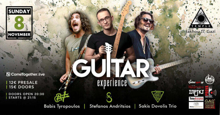 Guitar Experience 2026 στο Black Temple - αφίσα