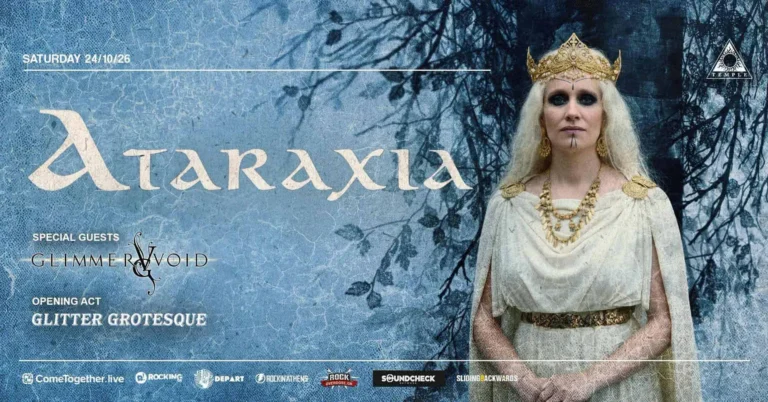 ATARAXIA live στο Black Temple, Αθήνα, 24 Οκτωβρίου 2026
