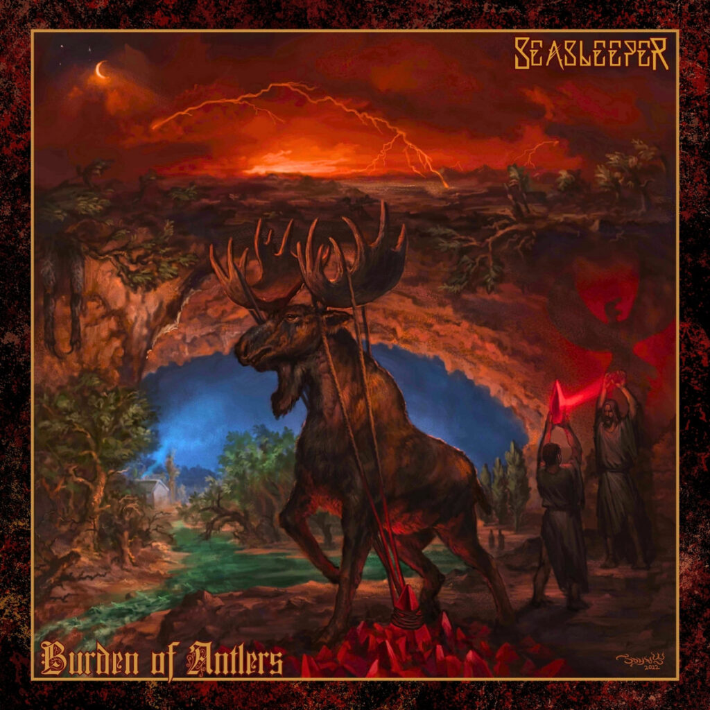 Εξώφυλλο του Burden of Antlers των Sea Sleeper
